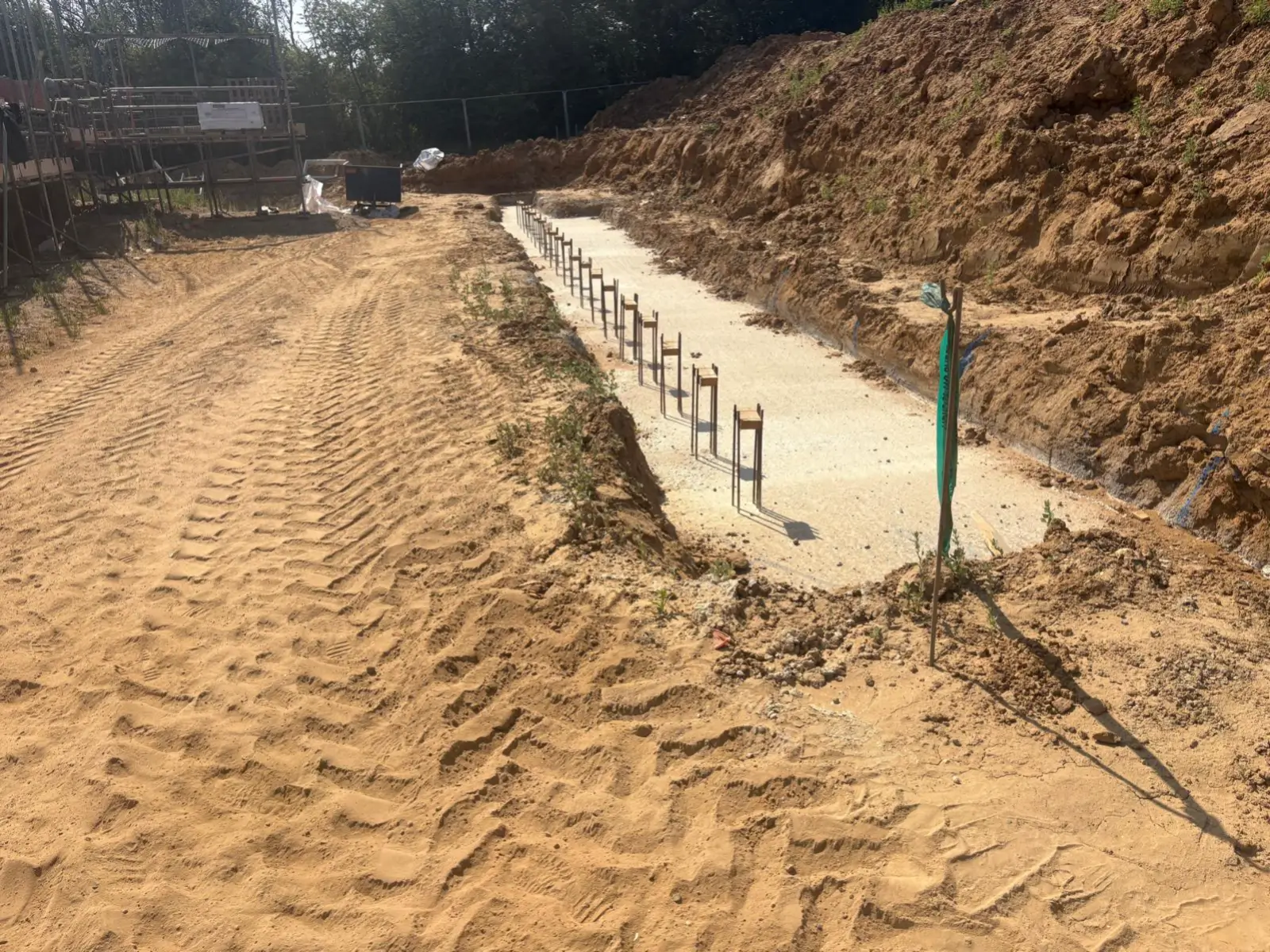 commercial ground slab installation Norwich Norfolk groundworks